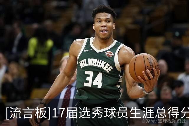 [流言板]17届选秀球员生涯总得分：米切尔&塔图姆&福克斯前三